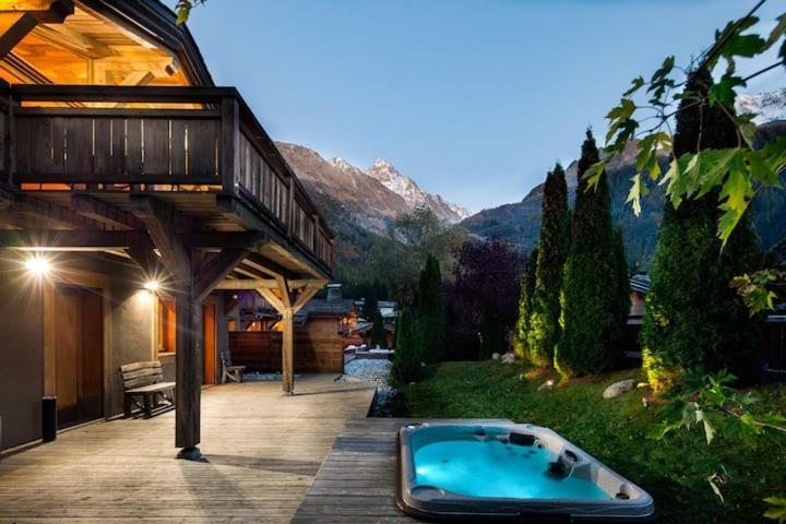 Les Rives D'Argentiere Villa Chamonix Mont Blanc Exterior foto