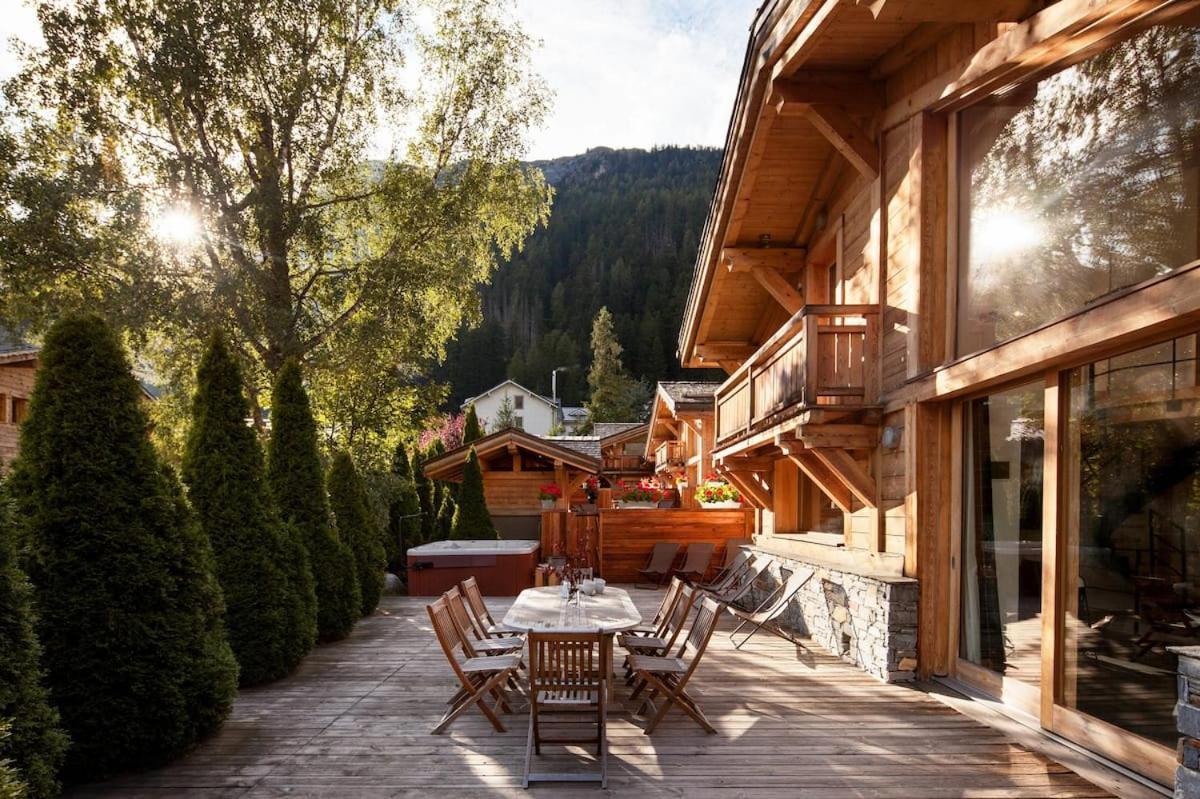 Les Rives D'Argentiere Villa Chamonix Mont Blanc Exterior foto